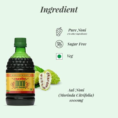 Apollo Noni Classic Juice Concentrate Noni (sour)