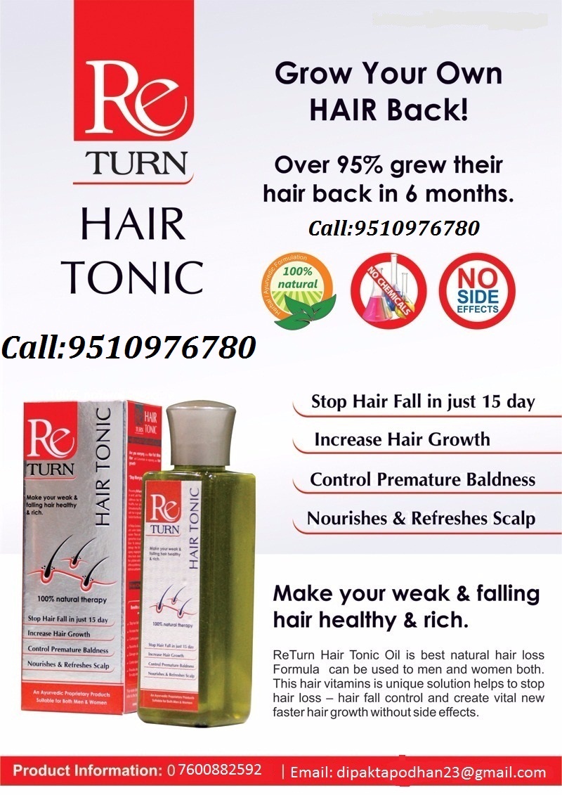 ReTurn Hair Tonic – Hair Growth Vitamins Supplements