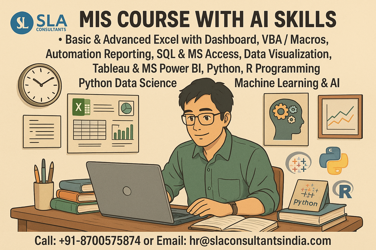 How an Data Analyst Course Can Help You Start Your Own Business in 2026, 100% Job, HR Course in Delhi, 110002 – by SLA Consultants India