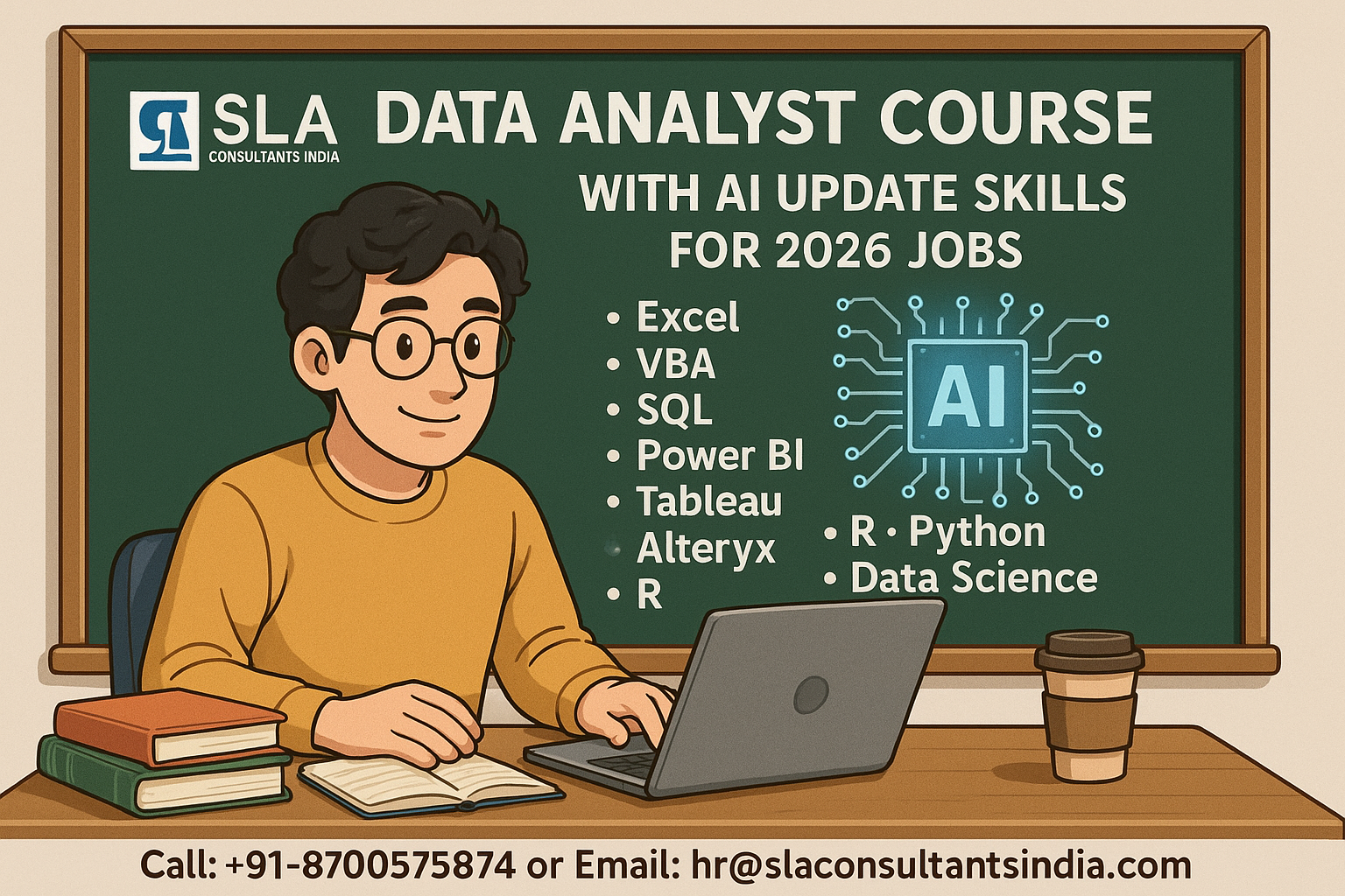 Need Recommendation About Choosing Data Analyst Courses, Update with AI Skills for 2026, by SLA Consultants India,