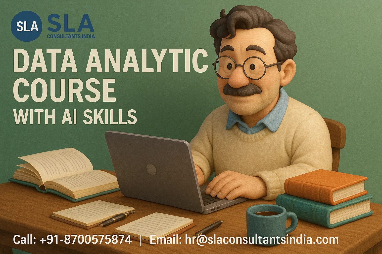Data Analyst Course, Designed for MNC Job Success, Upskills with AI for 2026, by SLA Consultants India,