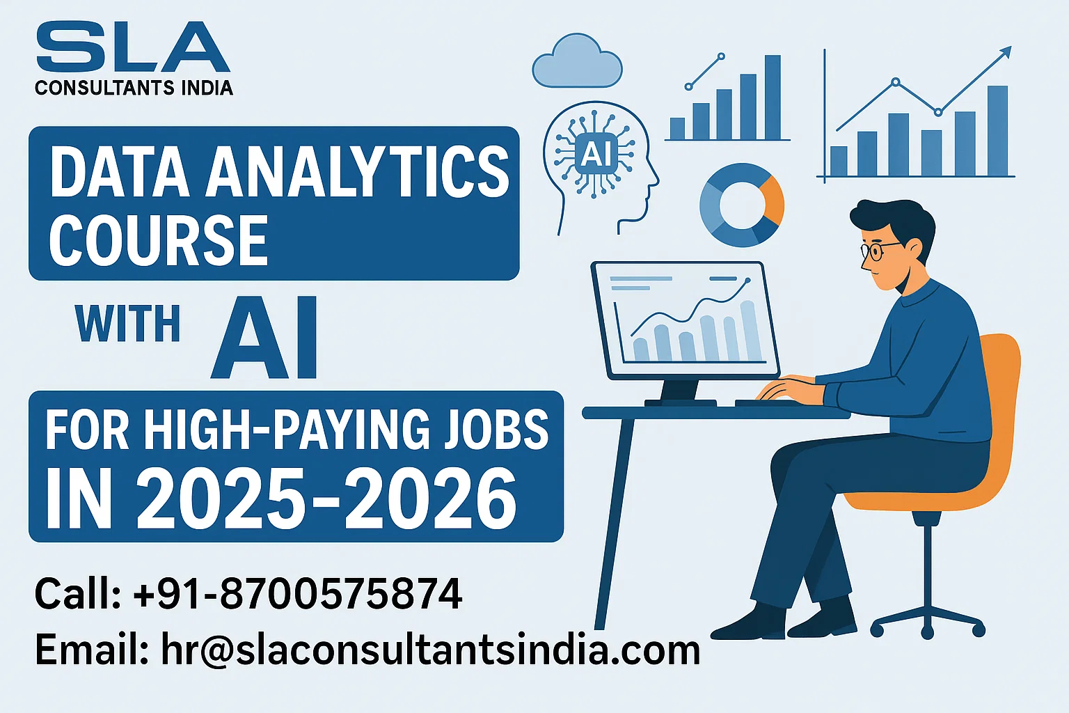 Data Analyst Training Course in Delhi, Best “Online Live Data Analytics Training Course” in Shimla by IIM Faculty, with Microsoft Certification Support, “New Year Offer 2026”, by SLA Consultants India, 
