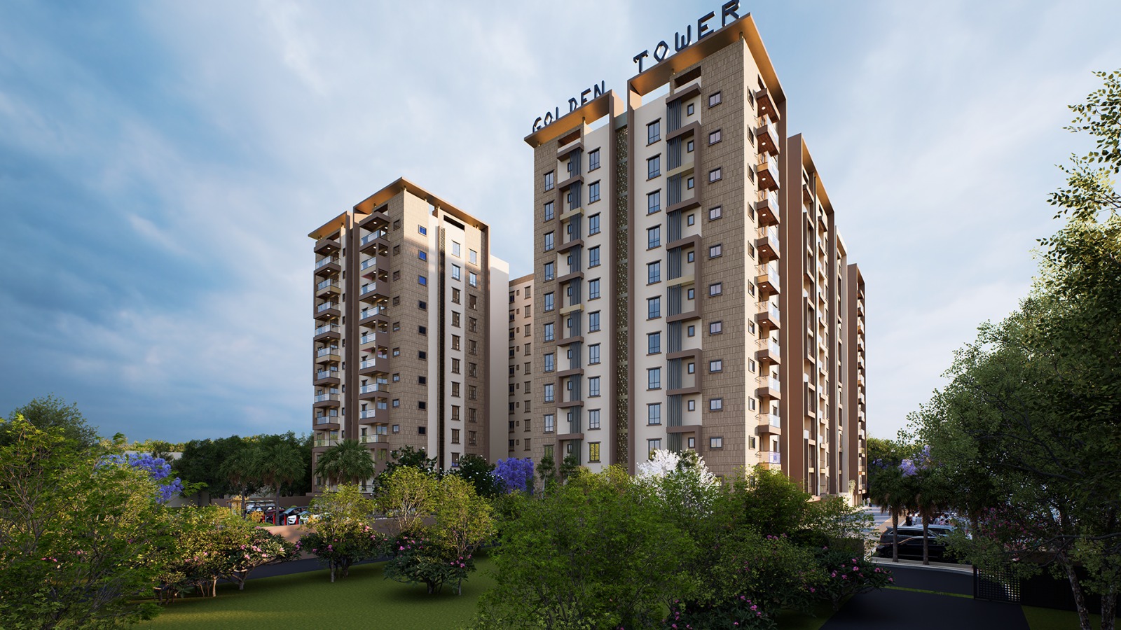 Ultra-Luxury 3 & 4 BHK Residences in Yelahanka | SLV Golden Tower