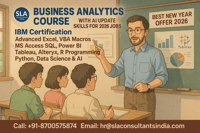 Business Analyst Course in Delhi, 110004. Best “Online Live Business Analytics Training Course” in Hyderabad by IIT Faculty , [ 100% Job in MNC] “New Year Offer 2026