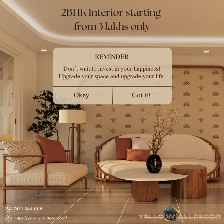 New Flat Owners? Get Complete Interior from ₹3L